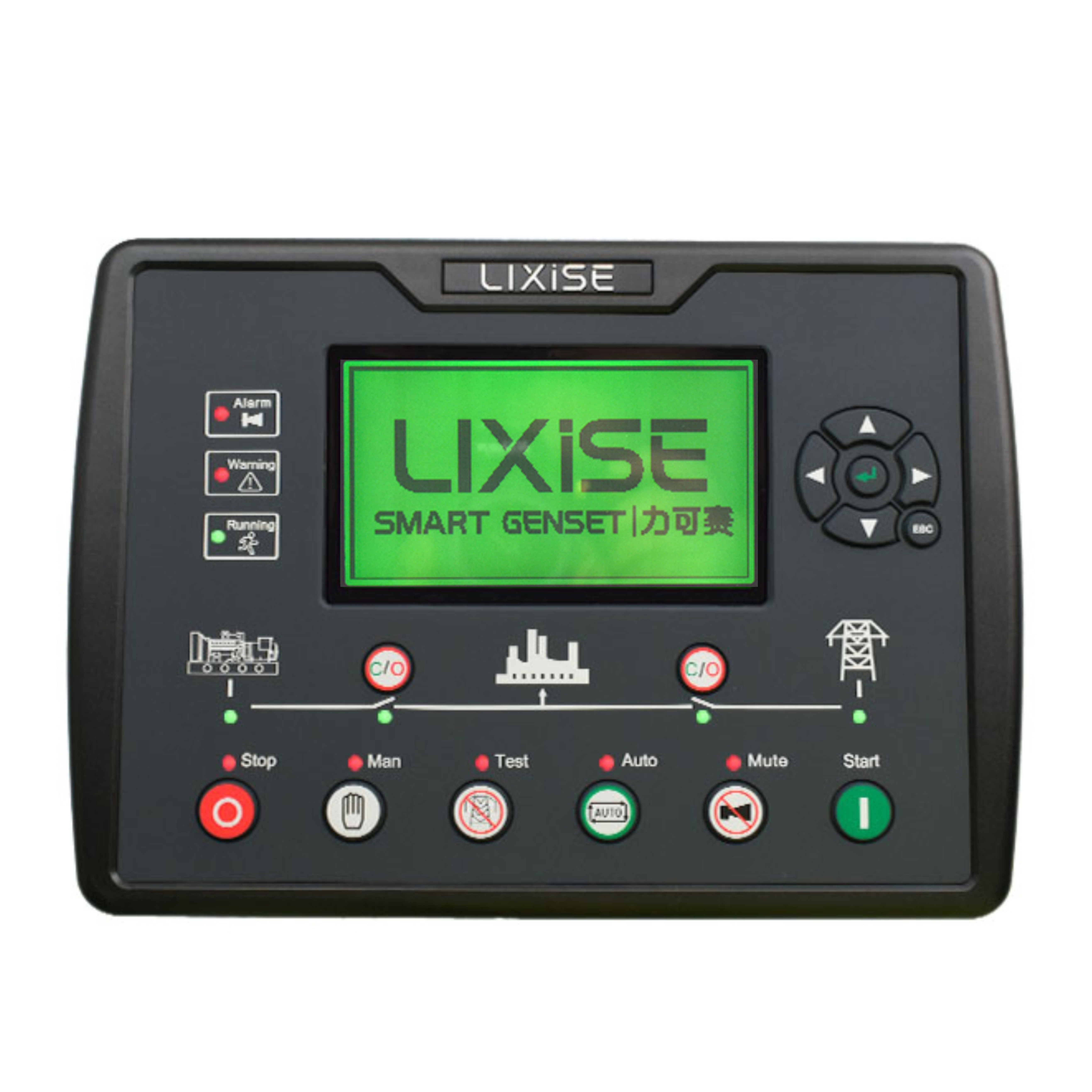 ブラック電子レジスター LCDディスプレイ 8